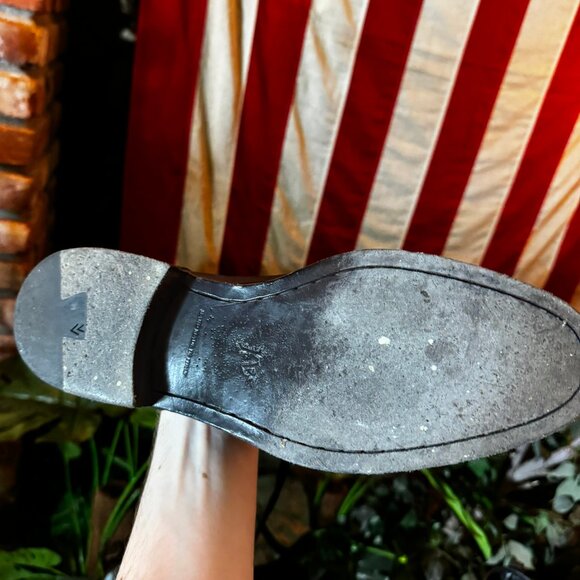 $698 JOHN VARVATOS Fleetwood Black BOOTS (sz 8.5) - Picture 10 of 10